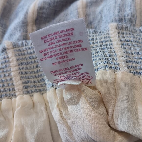 Merona tunic linen blend (has flaw) - Picture 9 of 15